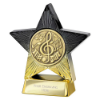 Superstar Music Award Black & Gold 110mm