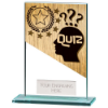 Mustang Quiz Jade Glass Award 125mm
