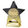 Superstar Quiz Award Black & Gold 110mm