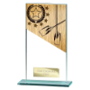 Mustang Rowing Jade Glass Award 160mm