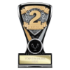 Wolverine Plaque 2nd Place Carbon Black & Fusion Gold 130mm