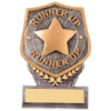 Falcon Achievement Runner Up Plaque Award 105mm