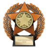 Emperor Star Achievement Plaque Bronze 120mm