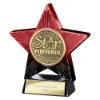 Superstar Star Performer Award Red & Black 110mm