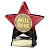 Superstar Well Done Award Red & Black 110mm