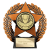 Emperor Star Sports Day Plaque Bronze 120mm