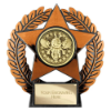 Emperor Star Bee Plaque Bronze 120mm