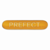 Scholar Bar Badge Prefect Yellow 40mm