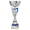 Mystify Cup Silver & Blue 240mm