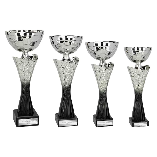 Spark Trophy Silver & Black