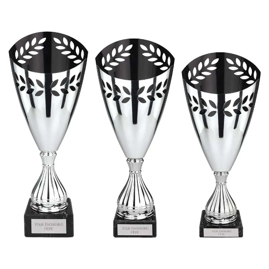 Maximus Laser Trophy Silver & Black
