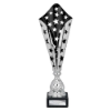 Galaxy Laser Trophy Silver & Black 410mm