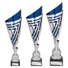 Arrow Laser Trophy Silver & Blue