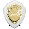 Reward Shield & Front Arctic White & Gold 100mm