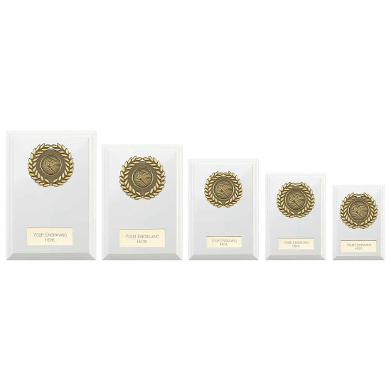 Reward Wreath Plaque Arctic White