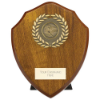 Reward Wreath Shield Walnut 150mm