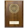 Reward Wreath Plaque Walnut 125x90mm