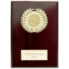 Reward Wreath Plaque Cracked Cherry 150x110mm