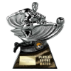 Power Strike Football Player of Match Gunmetal & Black 200mm