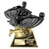 Power Strike Football Player of Year Carbon Black & Gold 200mm