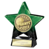 Superstar Parents Player Award Green & Black 110mm