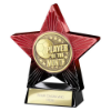 Superstar Player of Month Award Red & Black 110mm