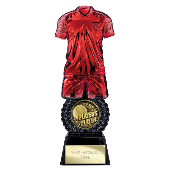 Intensity Football Players Player Award Red & Carbon Black 260mm
