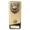 Prime Cobra Thank you Coach Award Gold & Black 161mm