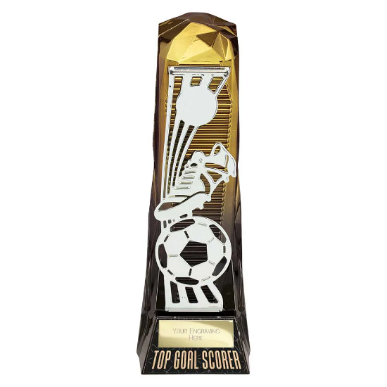 Shard Football Top Goal Scorer Award Gold to Black 230mm