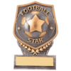 Falcon Football Star Plaque Award 105mm