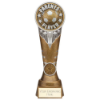 Ikon Tower Parents Player Award Antique Silver & Gold 225mm
