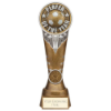 Ikon Tower Player of the Year Award Antique Silver & Gold 225mm
