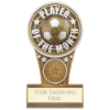 Ikon Tower Player of the Month Plaque Antique Silver & Gold 125mm