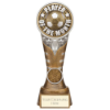 Ikon Tower Player of the Month Award Antique Silver & Gold 200mm