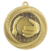 Superstar Goalkeeper Medal Gold 60mm