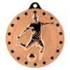 Cascade Stars Football Medal Bronze 70mm