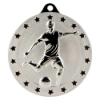 Cascade Stars Football Medal Silver 70mm