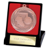 Typhoon Football Medal & Box Bronze 55mm