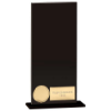 Hero Glass Award Jet Black 180mm  (5mm Thick)