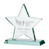 Galaxy Star Jade Glass Award 155mm  (12mm Thick)