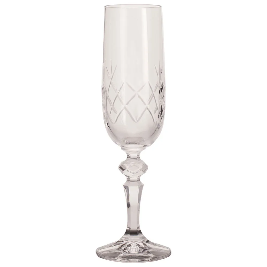 Lindisfarne Orco Crystal Champagne Glass 280mm