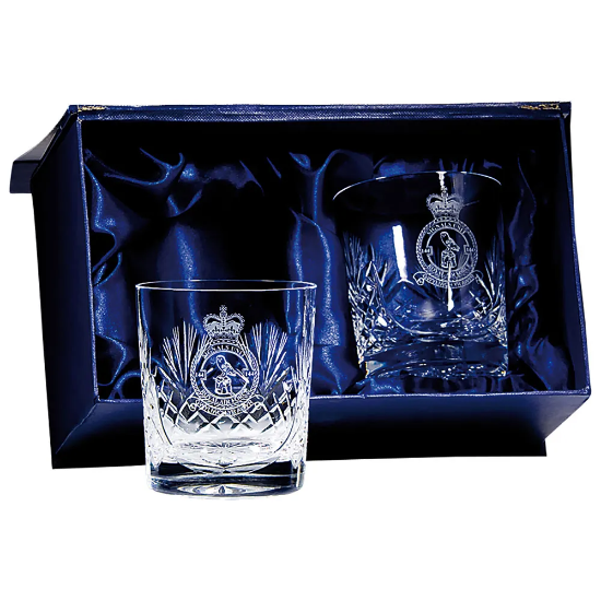 Lindisfarne Classic Whisky Tumblers and Presentation Box 100mm