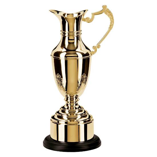 The Classic Claret Jug Gold Plated 355mm