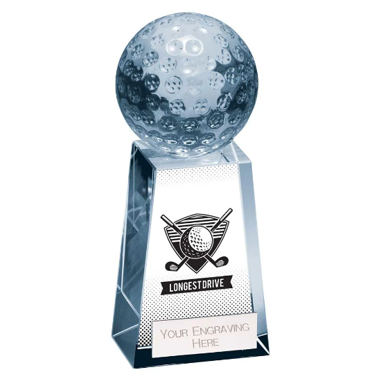 Voyager Longest Drive Crystal Award 165mm