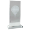 Motivation Golf Crystal Award 185mm  (20mm Width)