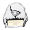 Mystique Golf Glass Award 75mm