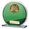 Seismic Golf Longest Drive Plaque Green & Silver 125mm