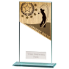 Mustang Longest Drive Jade Glass Award 160mm