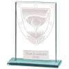 Millennium Golf Jade Glass Award 80mm