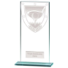 Millennium Golf Jade Glass Award 180mm